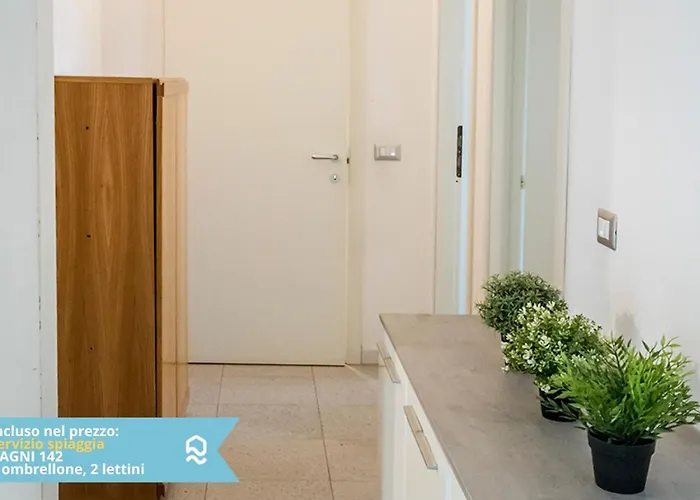 Se009 - Senigallia, Trilocale Sul Mare Con Inclusa Apartment *